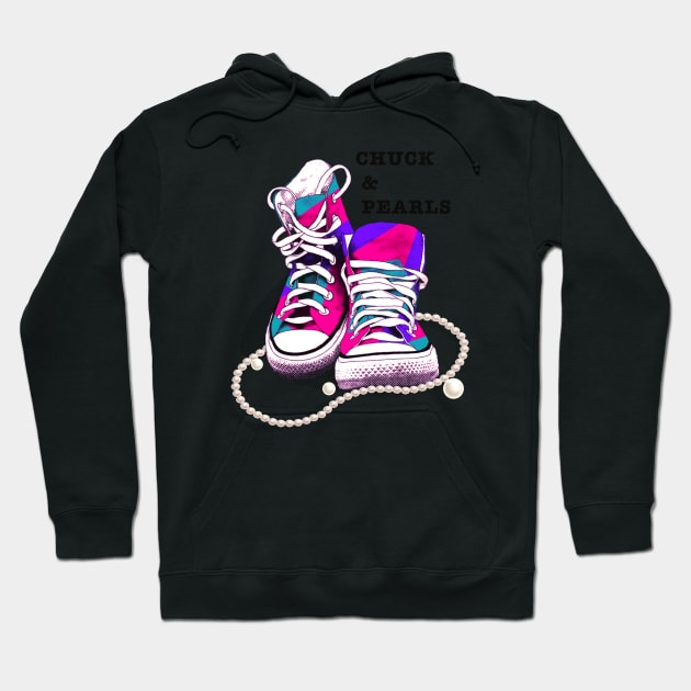 Chuck and Pearls Hoodie by DreamPassion